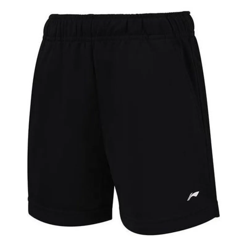 (GS) Li-Ning Premium Fast Dry Running Shorts 'Black' AAPR382-1 sold by KicksCrew