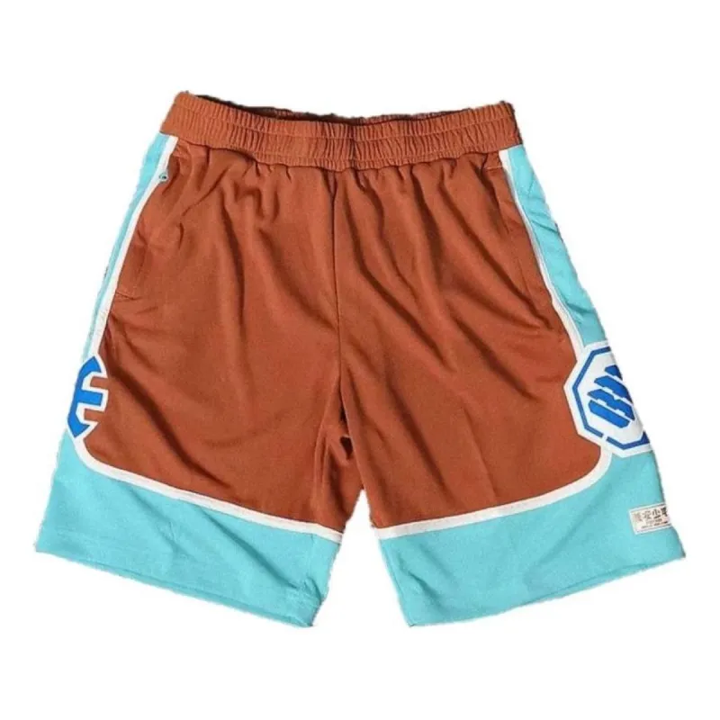 Li-Ning Badfive Basketball Shorts 'Tan Sky Blue' AAPP363-1 sold by KicksCrew