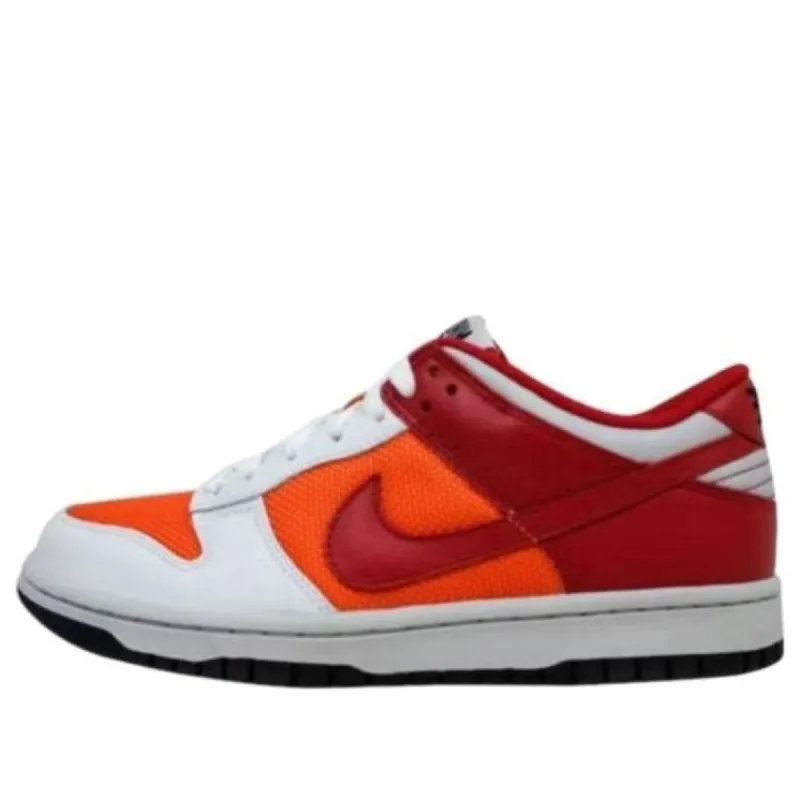 (WMNS) Nike Dunk Low 'White Varsity Red Orange Blaze' 309324-169 sold by KicksCrew