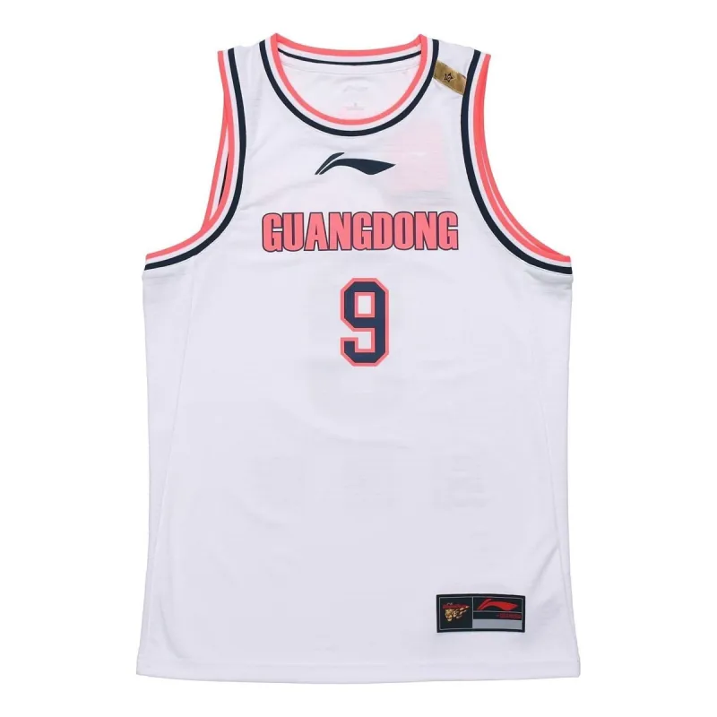 Li-Ning CBA Guangdong Southern Tigers Yi Jianlian Basketball Jersey 'White' AAYQ447-1 sold by KicksCrew