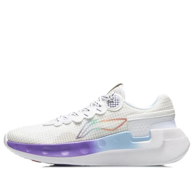 Li-Ning Happy Marathon Running Shoes 'White Purple' ARHT041-1 sold by KicksCrew