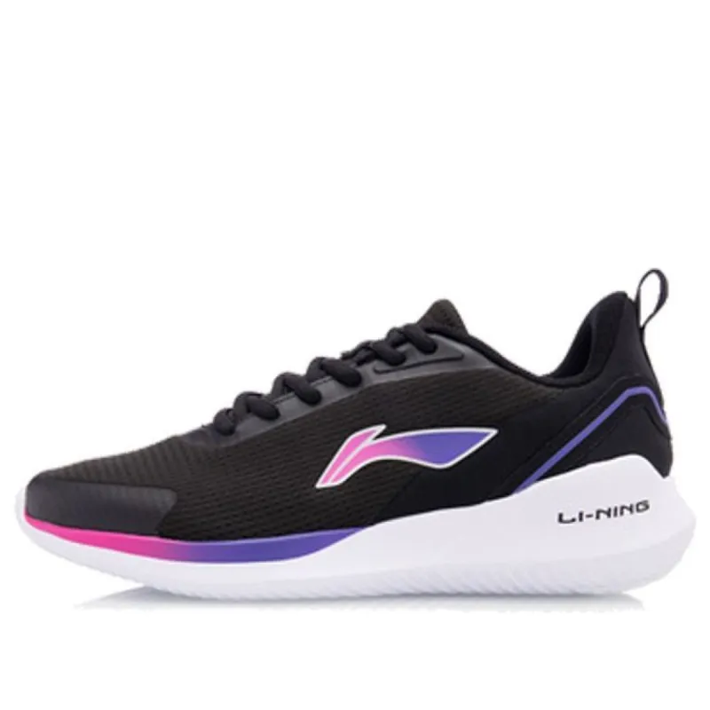 (WMNS) Li-Ning Essential Running Shoes 'Black' ARHQ306-1 sold by KicksCrew