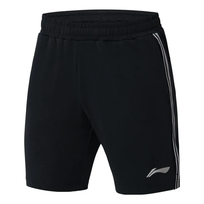 Li-Ning Logo Badminton Competition Quick-Drying Shorts 'Black' AAPS009-3 sold by KicksCrew