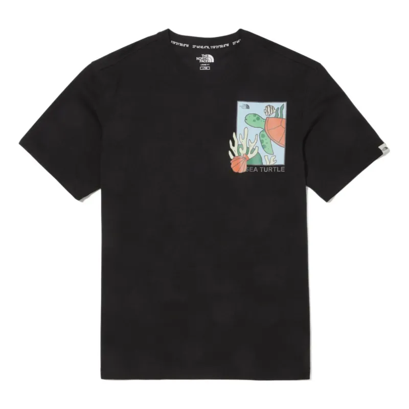 THE NORTH FACE Graphic T-shirt 'Black' NT7UN05J sold by KicksCrew