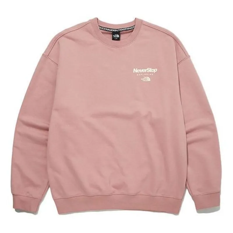 THE NORTH FACE Logo Sweater 'Pink' NM5MM51C sold by KicksCrew