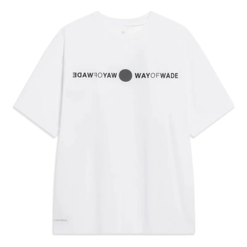 Li-Ning Way Of Wade Graphic T-shirt 'White' AHST329-2 sold by KicksCrew