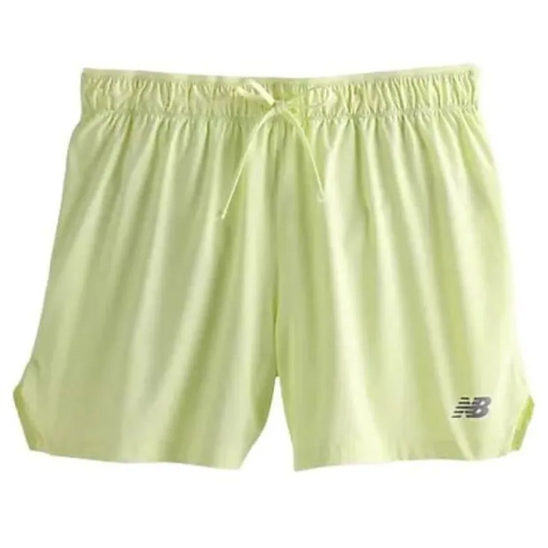 New Balance RC Short 5" 'Spotlight Yellow' MS41286LLT sold by KicksCrew