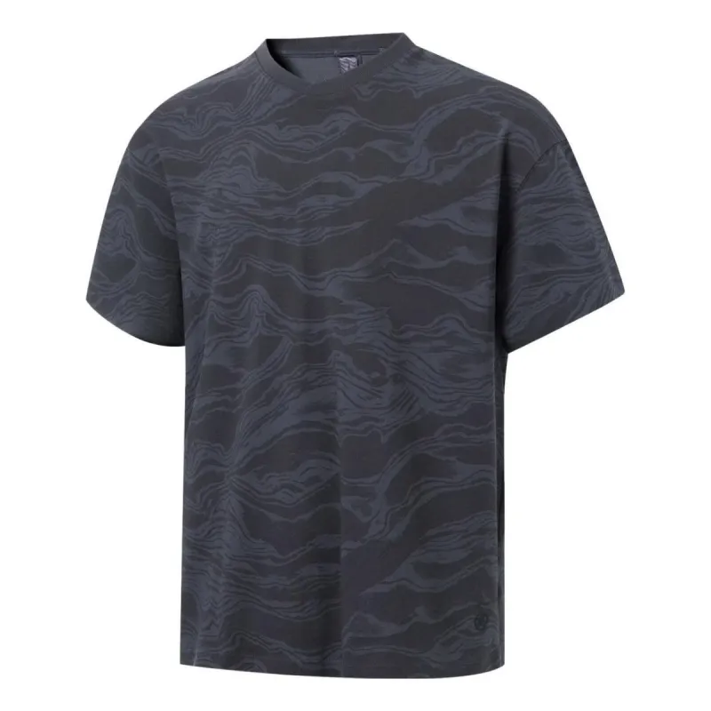 Li-Ning x Jackie Chan Kung Fu All-Over Print T-shirt 'Grey' AHST065-3 sold by KicksCrew