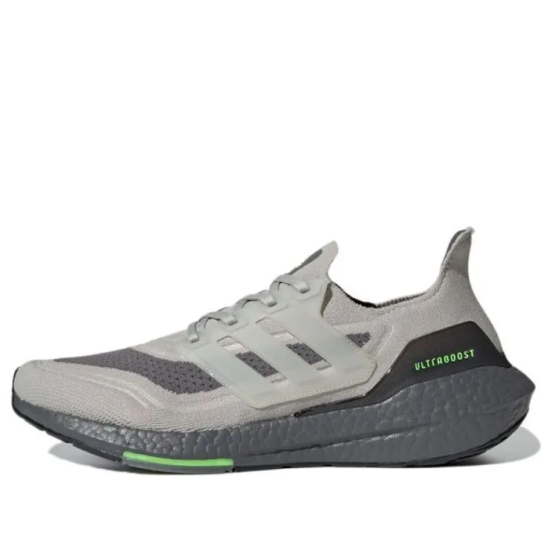 adidas UltraBoost 21 'Grey Volt' S23875 sold by KicksCrew