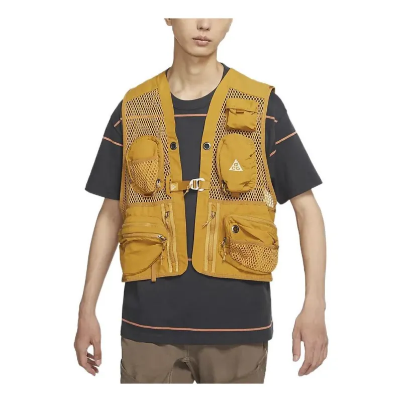 Nike ACG Buttles Vest 'Yellow' DN3920-727 made by Nike