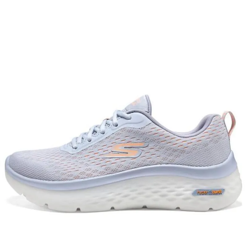 (WMNS) Skechers Go Walk Skechers Hyper Burst 'Blue White' 124275-BLU sold by KicksCrew