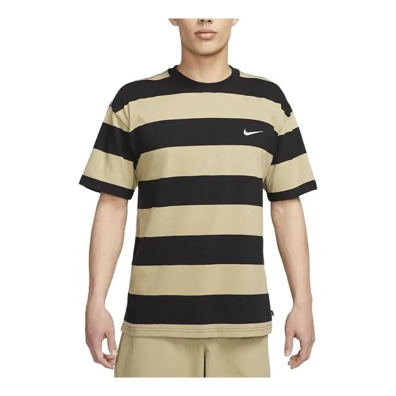 Nike SB Skate T-Shirt 'Black Khaki' FB8151-276 sold by KicksCrew