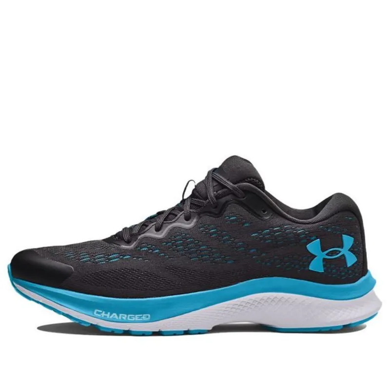 (WMNS) Under Armour Charged Bandit 6 'Black Blue' 3023023-103 sold by KicksCrew