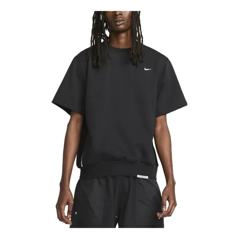 Nike Dry Fit Standard Issue Short Sleeve Basketball Crew 'Black' DX0328-010 sold by KicksCrew