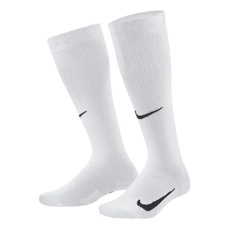 (PS) Nike Swoosh Over-The-Calf Training Soccer Socks 'White' DA2410-100 made by Nike