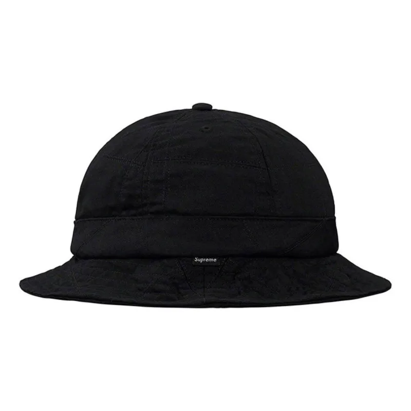 Supreme Patchwork Bell Hat 'Black' SUP-SS19-120 sold by KicksCrew