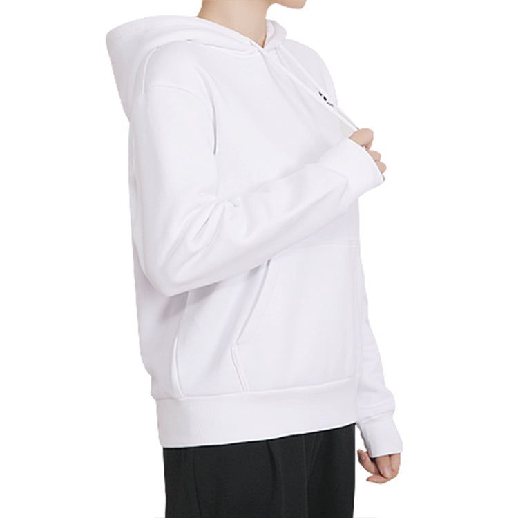 (WMNS) Converse Embroidered Star Chevron Pullover Hoodie BB 'White' 10020872-A08 sold by KicksCrew product image thumbnail 5