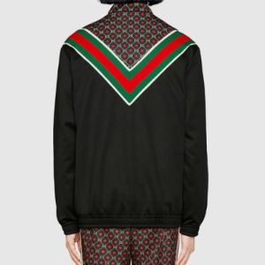 Gucci GG Star Oversize Jersey Jacket 'Black' 575734-XJBA5-1145 sold by KicksCrew