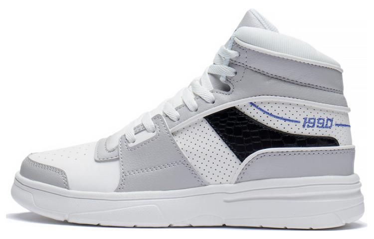 (WMNS) Li-Ning WeiWu High Top Shoes 'White Grey' ABCS098-1 sold by KicksCrew product image thumbnail 2