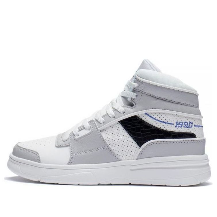(WMNS) Li-Ning WeiWu High Top Shoes 'White Grey' ABCS098-1 sold by KicksCrew