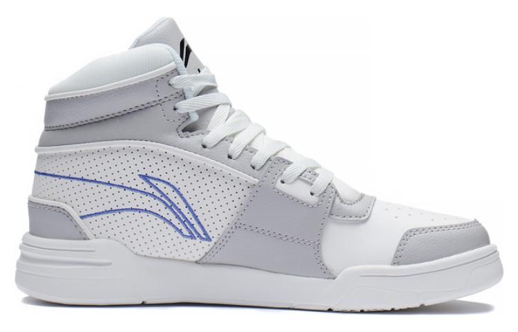 (WMNS) Li-Ning WeiWu High Top Shoes 'White Grey' ABCS098-1 sold by KicksCrew product image thumbnail 3