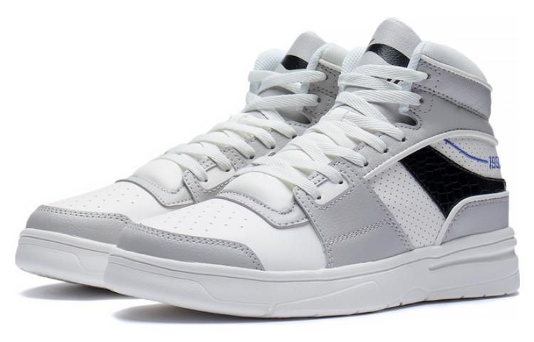 (WMNS) Li-Ning WeiWu High Top Shoes 'White Grey' ABCS098-1 sold by KicksCrew product image thumbnail 4