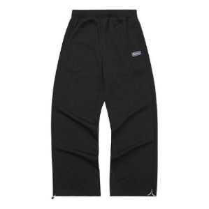 (WMNS) Skechers Logo Letter High-waisted Casual Pants 'Black' L222W151-0018 sold by KicksCrew