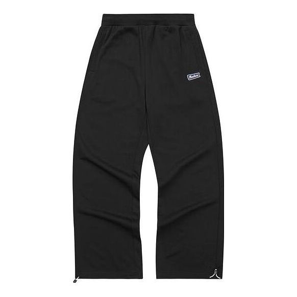 (WMNS) Skechers Logo Letter High-waisted Casual Pants 'Black' L222W151-0018 sold by KicksCrew