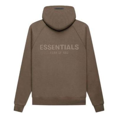 Fear of God Essentials FW21 Pullover Logo Hoodie 'Harvest' FOG-FW21-002 sold by KicksCrew