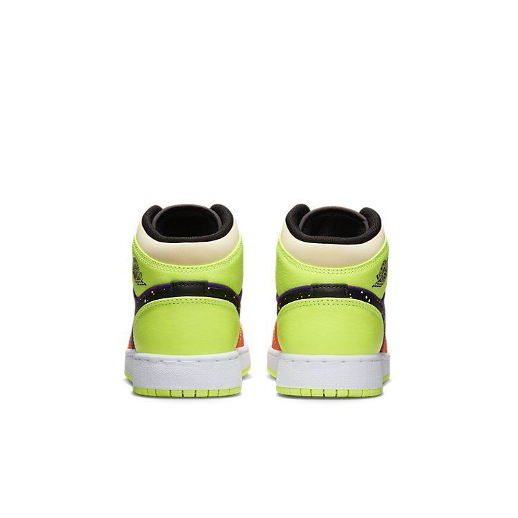 (GS) Air Jordan 1 Mid SE 'Volt Vivid Orange' FD8795-700 sold by KicksCrew product image thumbnail 4