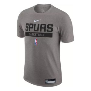 Nike San Antonio Spurs Essential T-Shirt 'Grey' DR6487-063 sold by KicksCrew