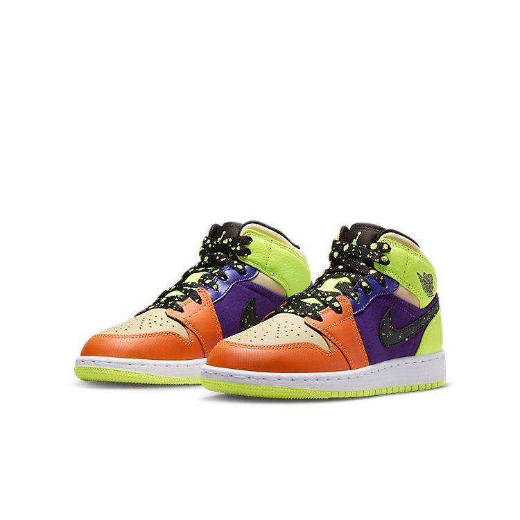 (GS) Air Jordan 1 Mid SE 'Volt Vivid Orange' FD8795-700 sold by KicksCrew product image thumbnail 2