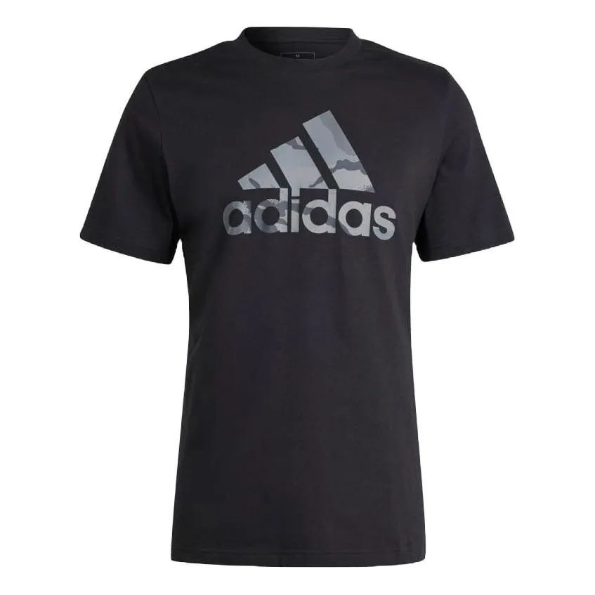 adidas Camo Badge of Sport Graphic T-shirt 'Black' IR5828 sold by KicksCrew