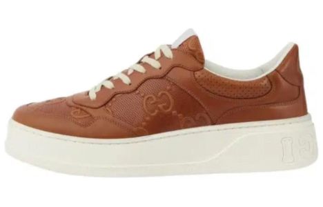 (WMNS) GUCCI Chunky B GG Sneakers 'Brown' 726544-AABBV-2742 sold by KicksCrew