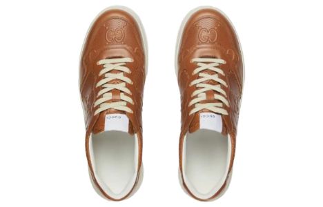 (WMNS) GUCCI Chunky B GG Sneakers 'Brown' 726544-AABBV-2742 sold by KicksCrew