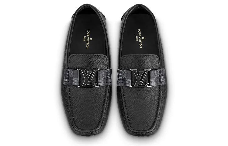 LOUIS VUITTON Monte Carlo Moccasin Shoes 'Black' 1A8V2E sold by KicksCrew product image thumbnail 2