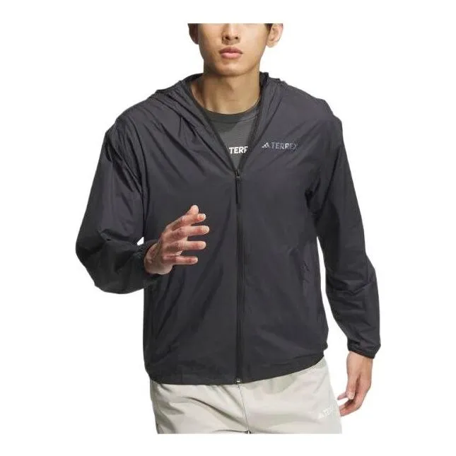 adidas Terrex WIND.RDY Windbreaker Asia Sizing 'Black' IW3911 sold by KicksCrew