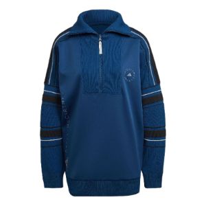 (WMNS) adidas by Stella McCartney Knit Mix Pullover 'Blue' HG1264 sold by KicksCrew