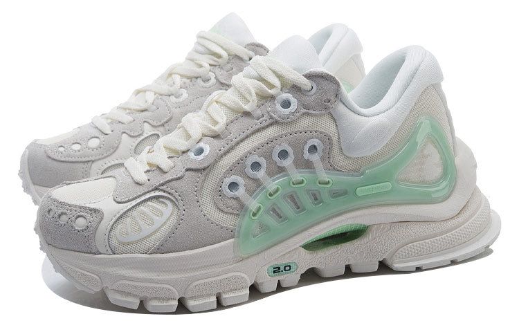 (WMNS) Li-Ning Furious Rider Ace 2 x Paris Fashion Week 'Grey Green' ARHR092-2 sold by KicksCrew product image thumbnail 4