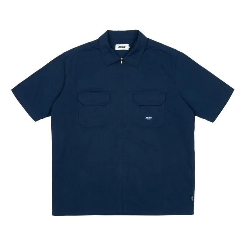 Palace D-man Shirt 'Navy' P26SH025 sold by KicksCrew