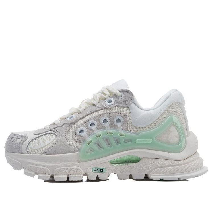 (WMNS) Li-Ning Furious Rider Ace 2 x Paris Fashion Week 'Grey Green' ARHR092-2 sold by KicksCrew