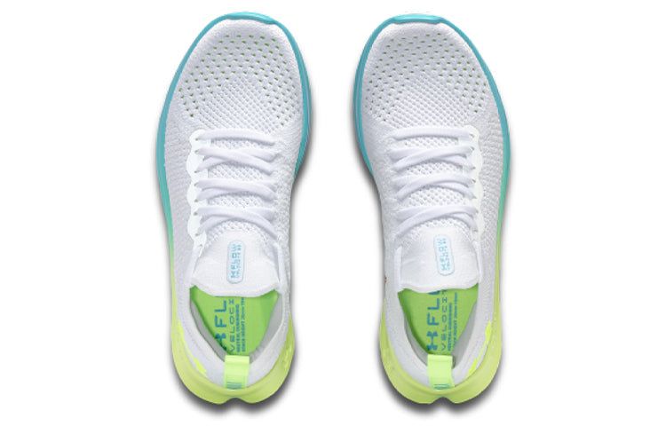 (WMNS) Under Armour FLOW Velociti SE CN 'White Neon Yellow' 3025711-112 sold by KicksCrew product image thumbnail 4