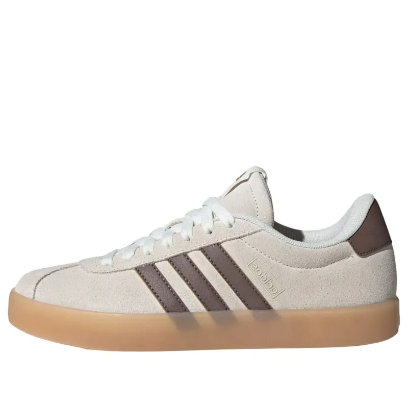 (WMNS) adidas VL Court 3.0 'Beige Brown Gum' ID9063 sold by KicksCrew