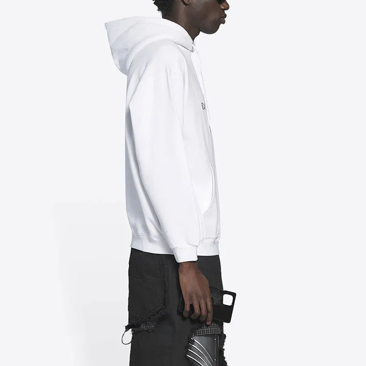 Balenciaga BB Pixel Medium Fit Hoodie 'White' 600583TKVI89040 sold by KicksCrew product image thumbnail 5