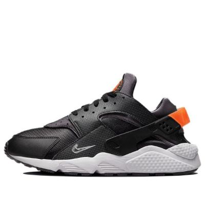Nike Air Huarache '3D Swoosh Black Orange' DR0152-001 sold by KicksCrew