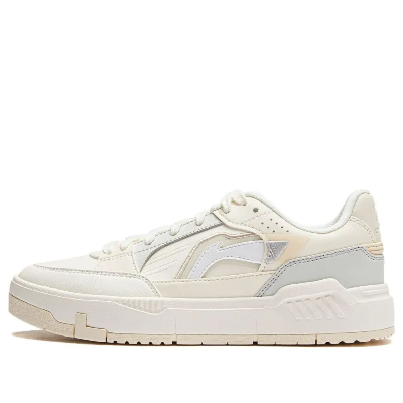 (WMNS) Li-Ning COMMON 80s 'Beige Grey' AGCU040-1 sold by KicksCrew