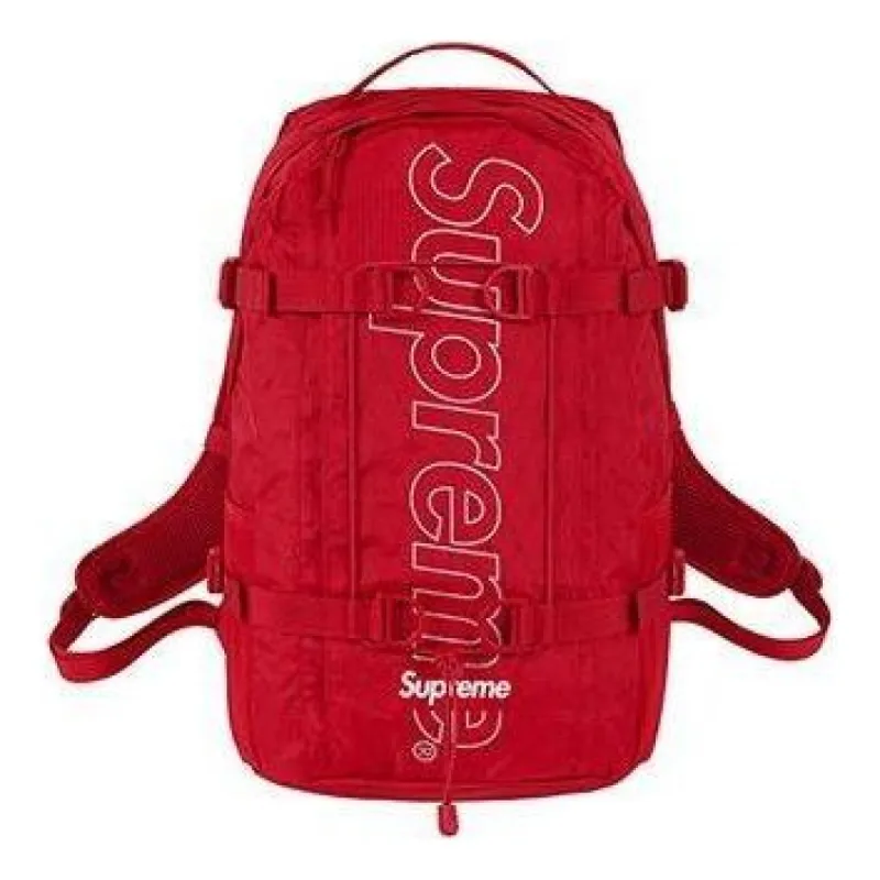 Supreme Backpack 'Red White' SUP-SS18-701 sold by KicksCrew