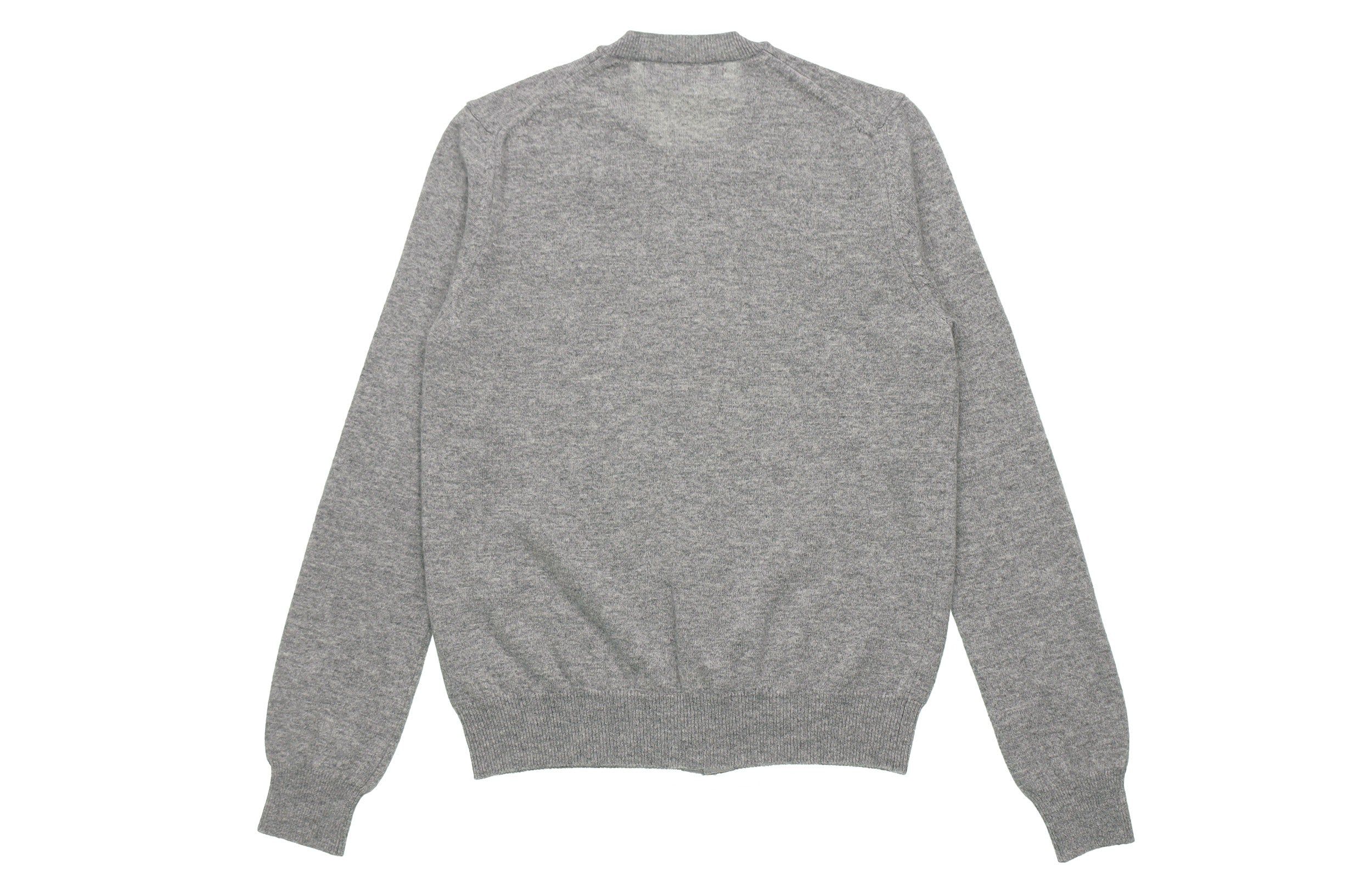(WMNS) COMME des GARCONS PLAY Cardigan Black Heart 'Grey' AZ-N023-051-2 sold by KicksCrew product image thumbnail 2