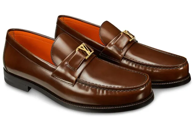 LOUIS VUITTON LV Major Loafers 'Brown' 1A5ULD sold by KicksCrew product image thumbnail 3