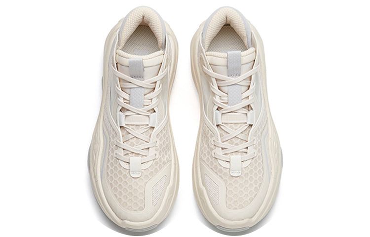 (WMNS) ANTA C37 2.0 Casual Skate Sneakers 'Cream White Blue' 922228082-1 sold by KicksCrew product image thumbnail 4